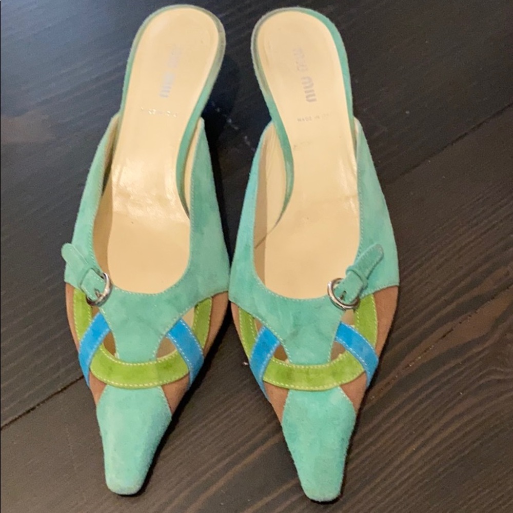 Miu miu kitten heel size 40